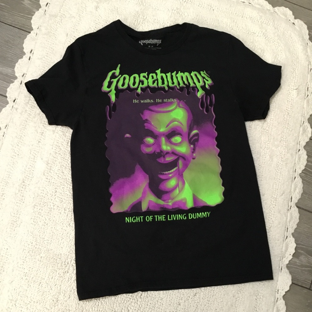 Goosebumps Night Of The Living Dummy Tee Shirt size M